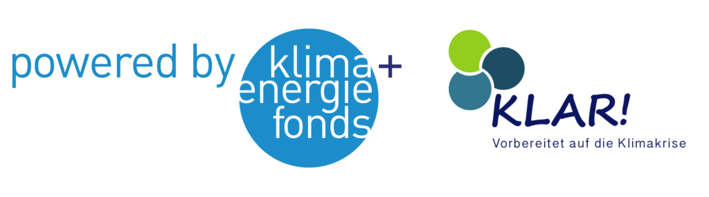 KLAR u. Klimafonds Logo