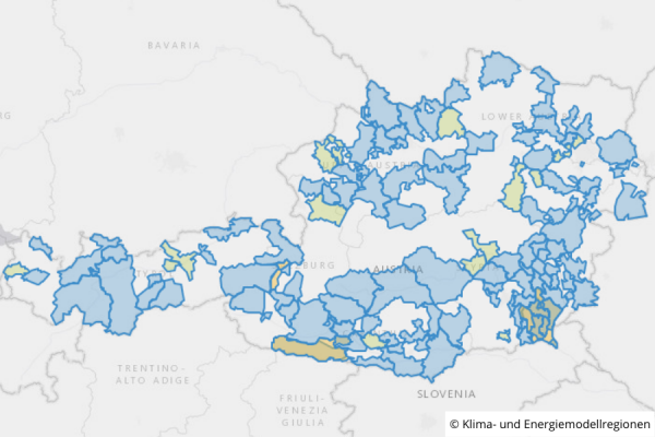 KEM Regionen in Österreich