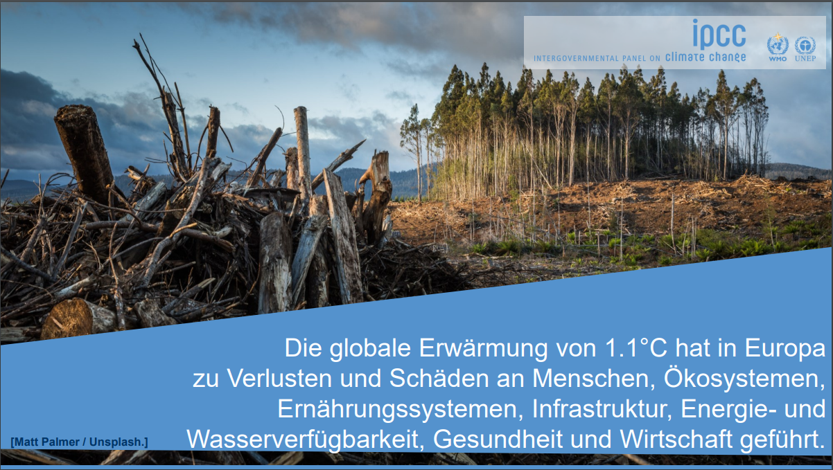Klimawandel: Die Zeit zum Handeln wird knapp