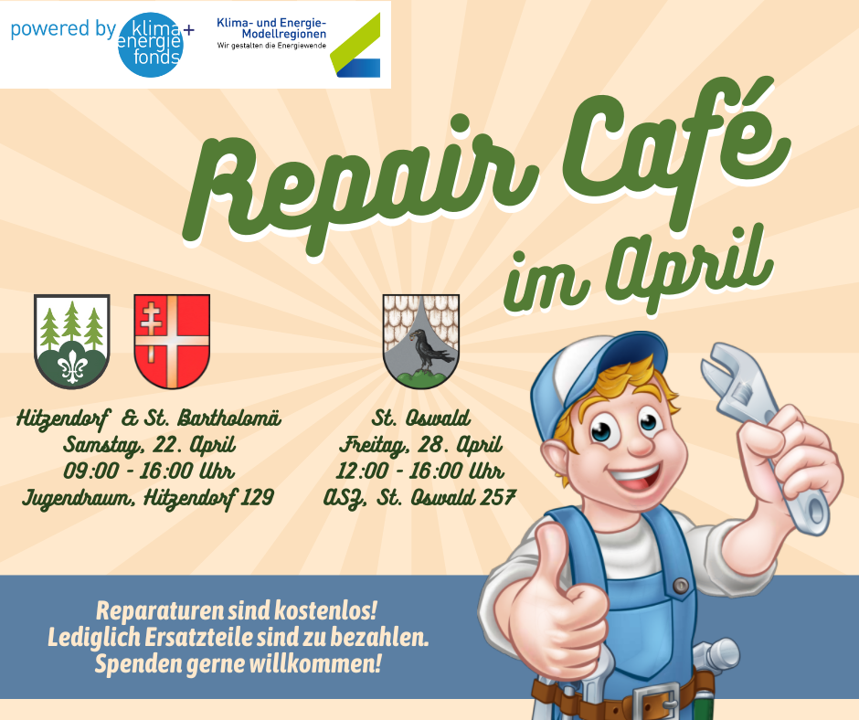 Repair Café April 2023